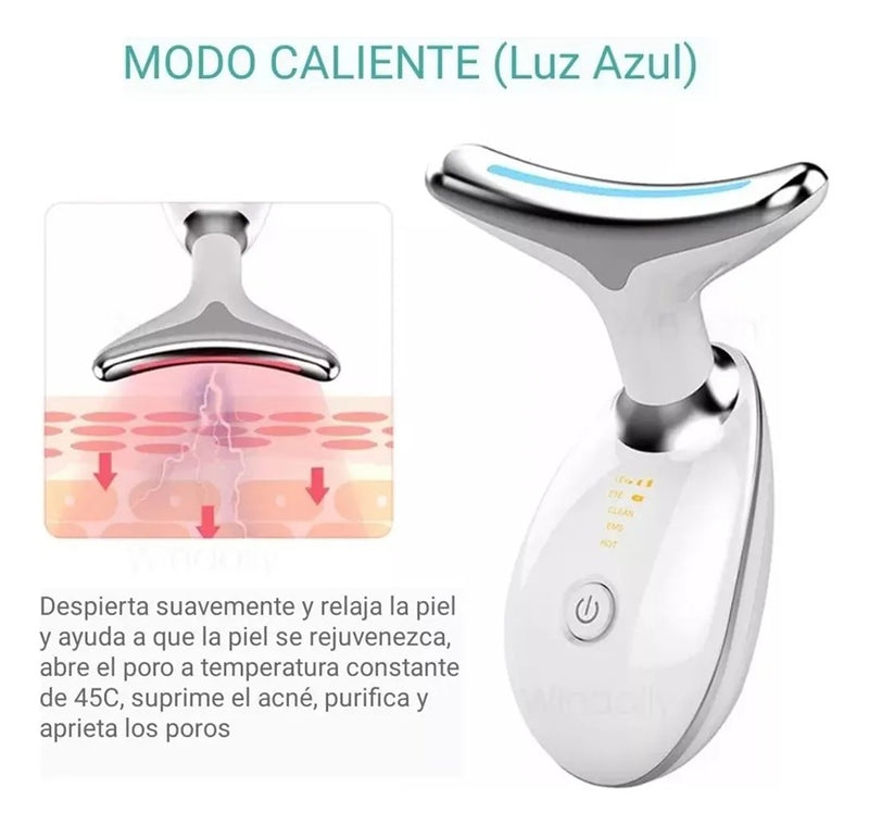 MASAJEADOR FACIAL INALAMBRICO RECARGABLE
