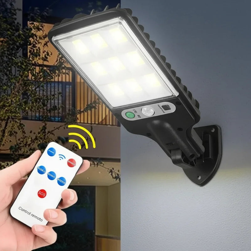 Lampara solar para exteriores recargable