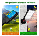 Lampara solar para exteriores recargable