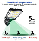 Lampara solar para exteriores recargable